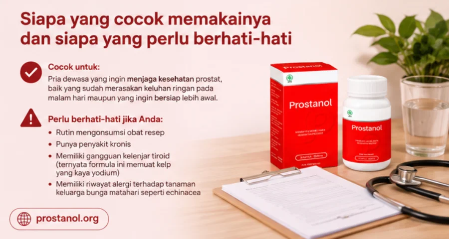 Prostanol — untuk siapa kapsul ini ditujukan